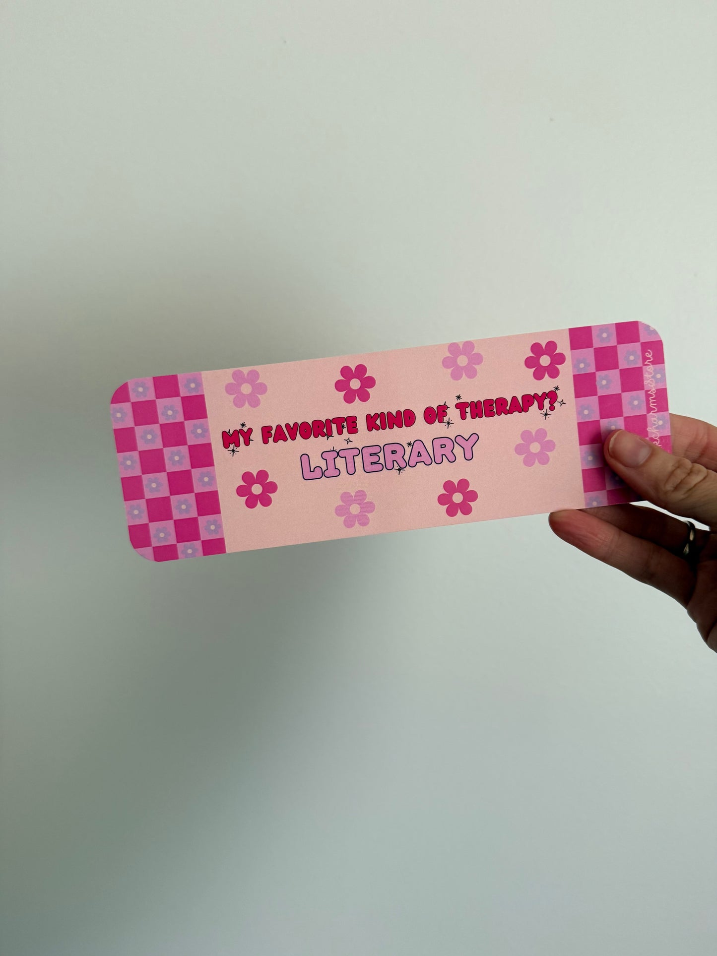 My Favorite Kind of Therapy Bookmark
