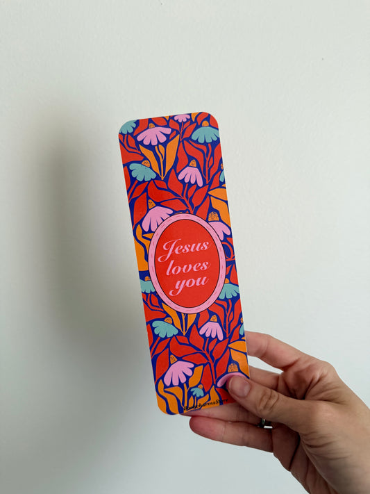Jesus Loves You Bookmark