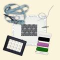 Thistle Be Good Card Keeper Needlepoint Kit