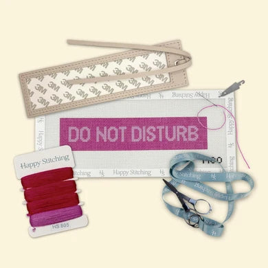 Do Not Disturb Bookmark Needlepoint Kit